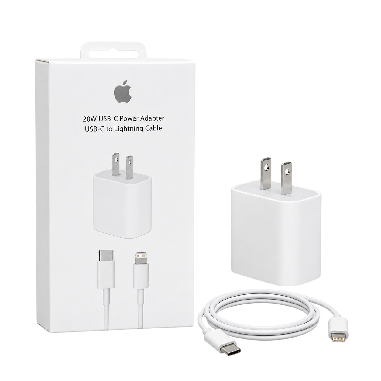 Cargador 20W USB-C + Cable Lightning