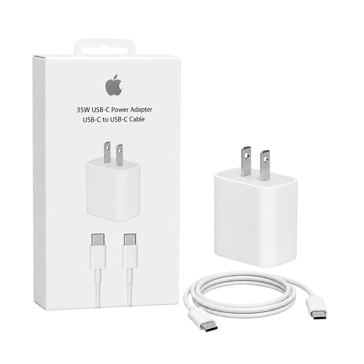 Cargador 35W USB-C + Cable USB-C a USB-C